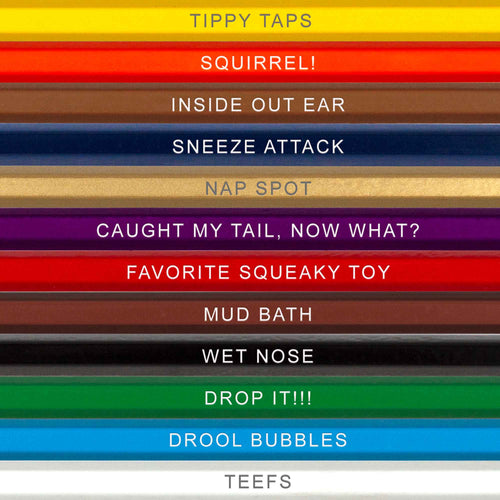 Canine Colors Colored Pencil Set for Dog Lovers