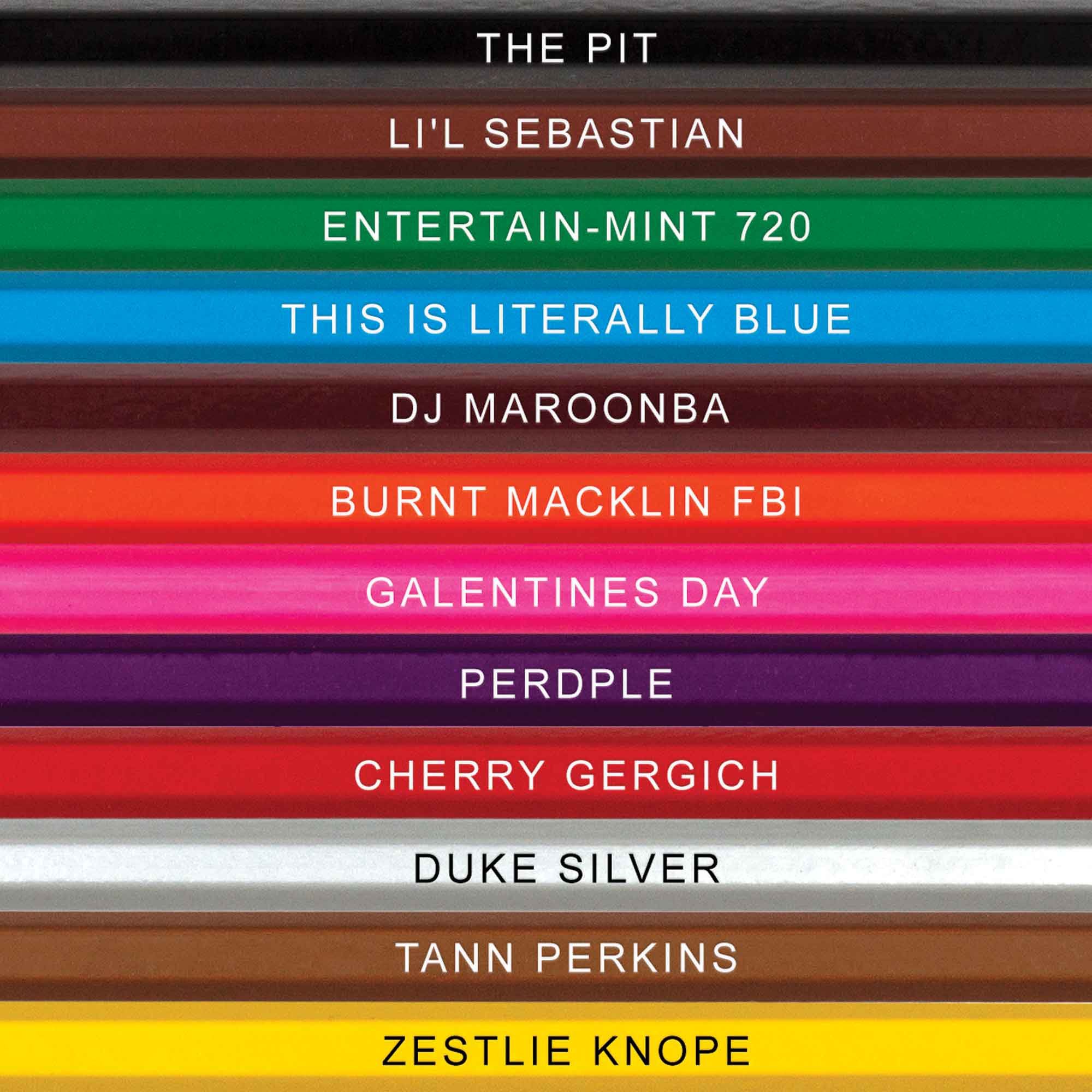 Colors and Recreation Colored Pencils for Fans of Parks & Recreation