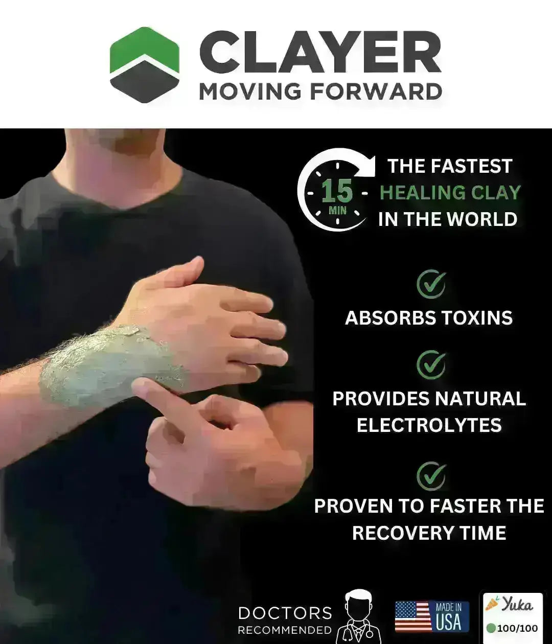 CLAYER RECOVERY - Medicinal Clay