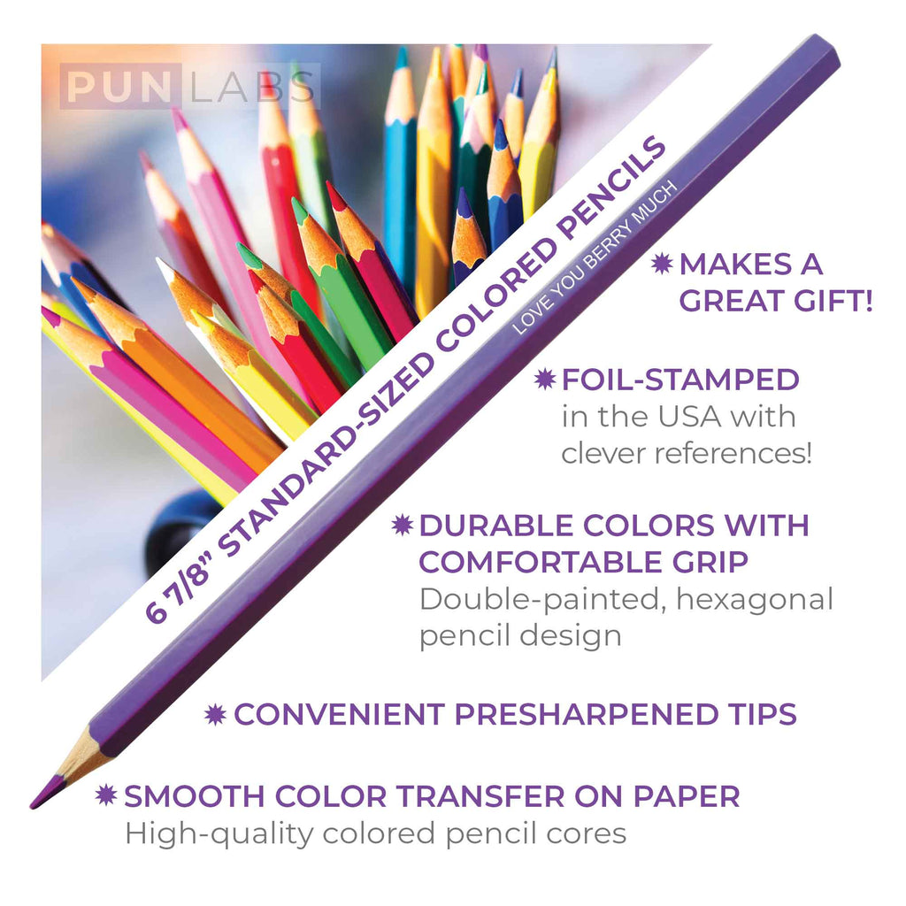 I Love Hues Colored Pencil Set