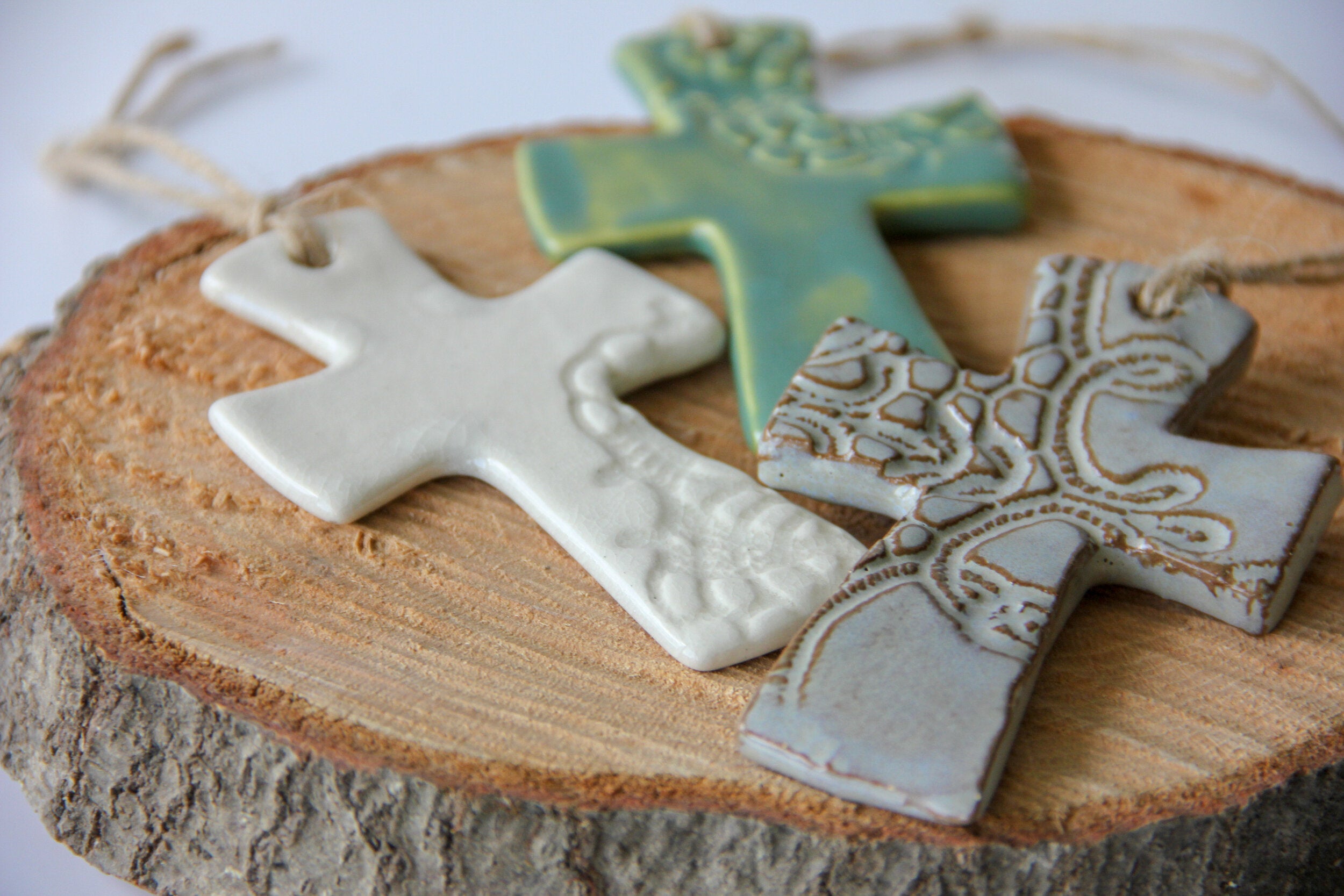 Flared Cross Ornament