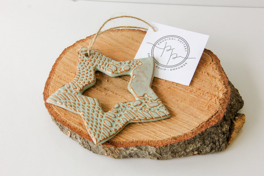 Cutout Star Ornament