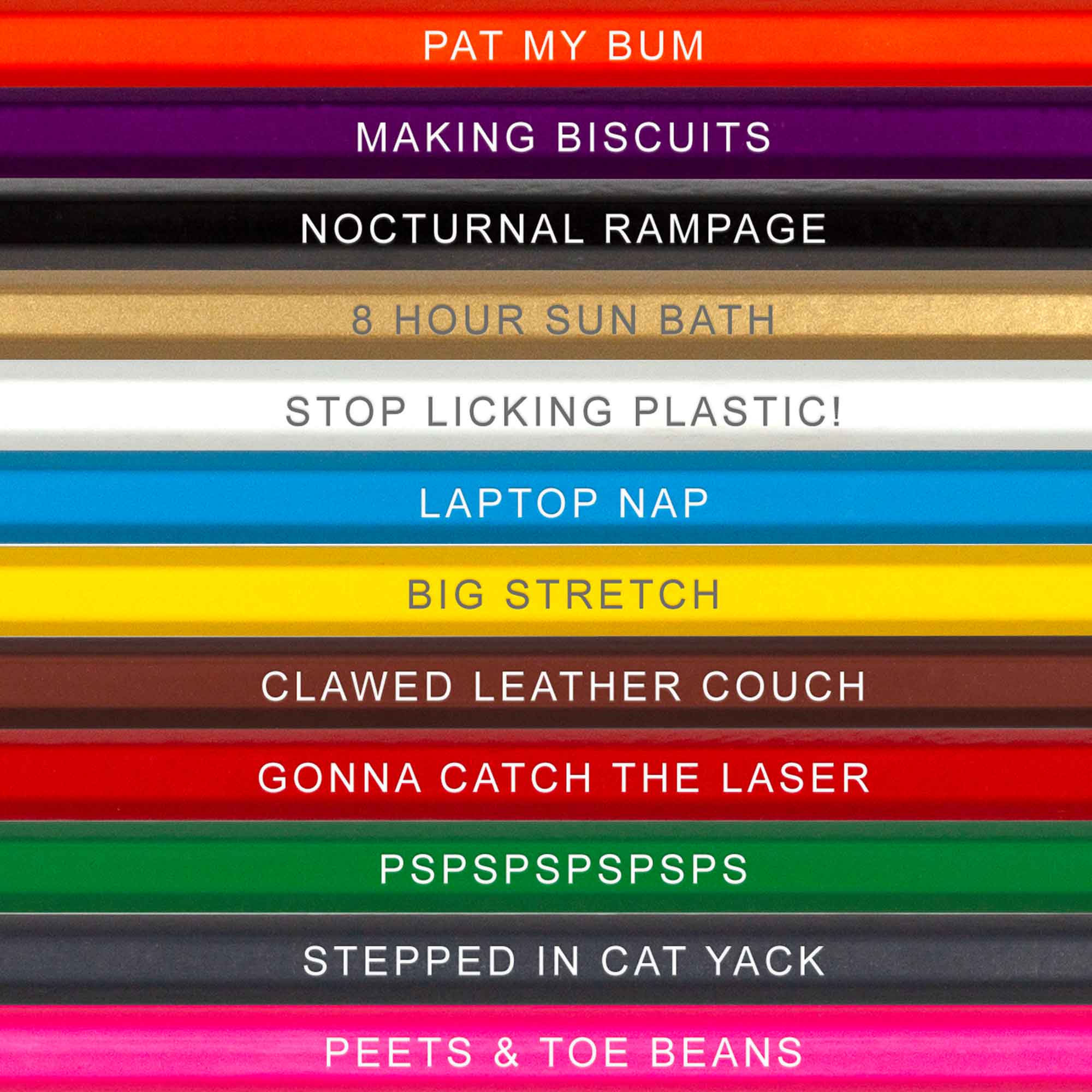 Kitty Colors Colored Pencils & Coloring Pages