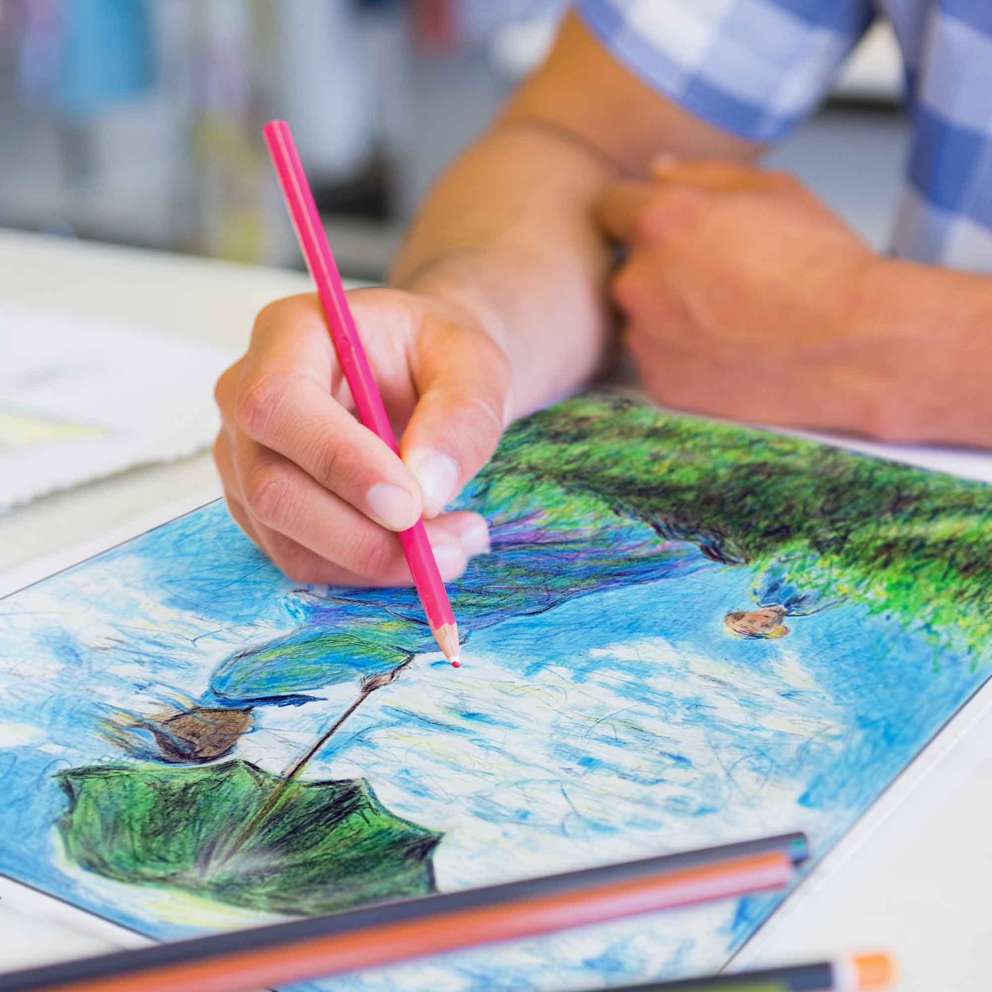 Monet Colors Coloring Pages (10 Pack)