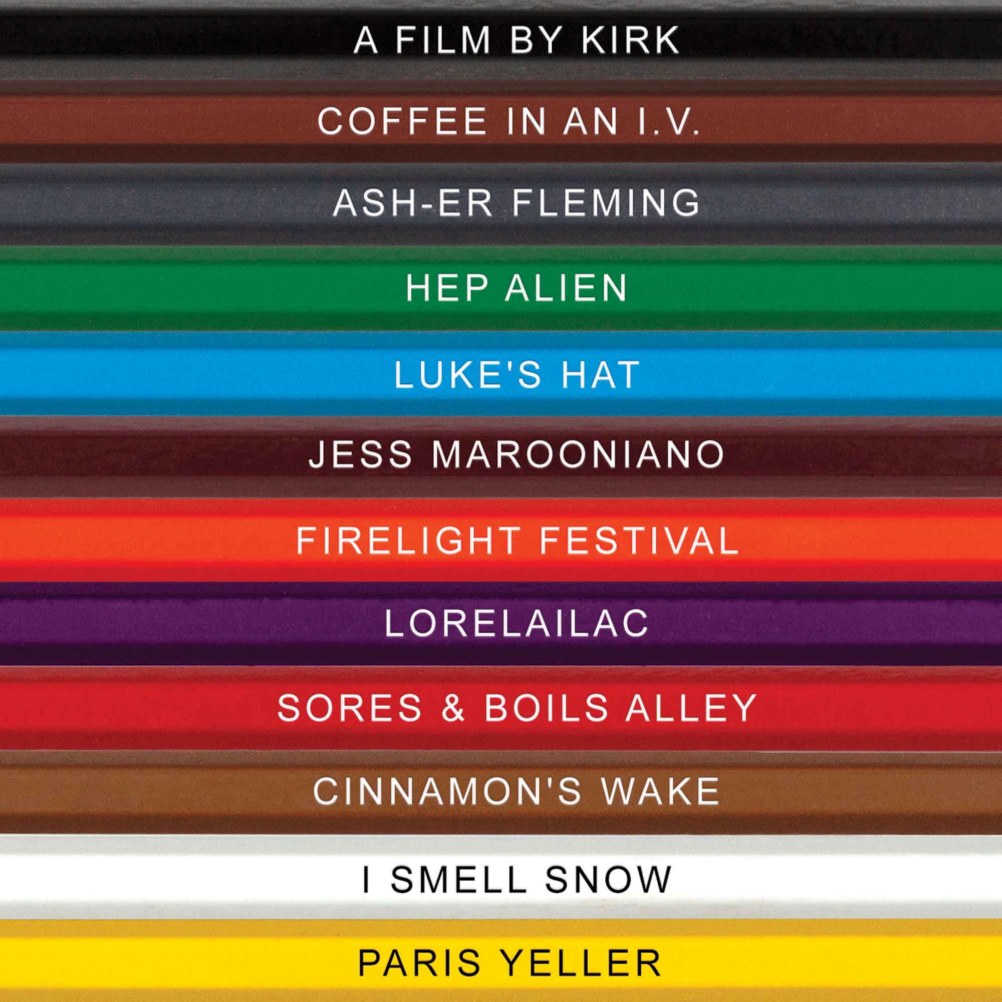 Oy With The Colors Already! Colored Pencils for Fans of Gilmore Girls