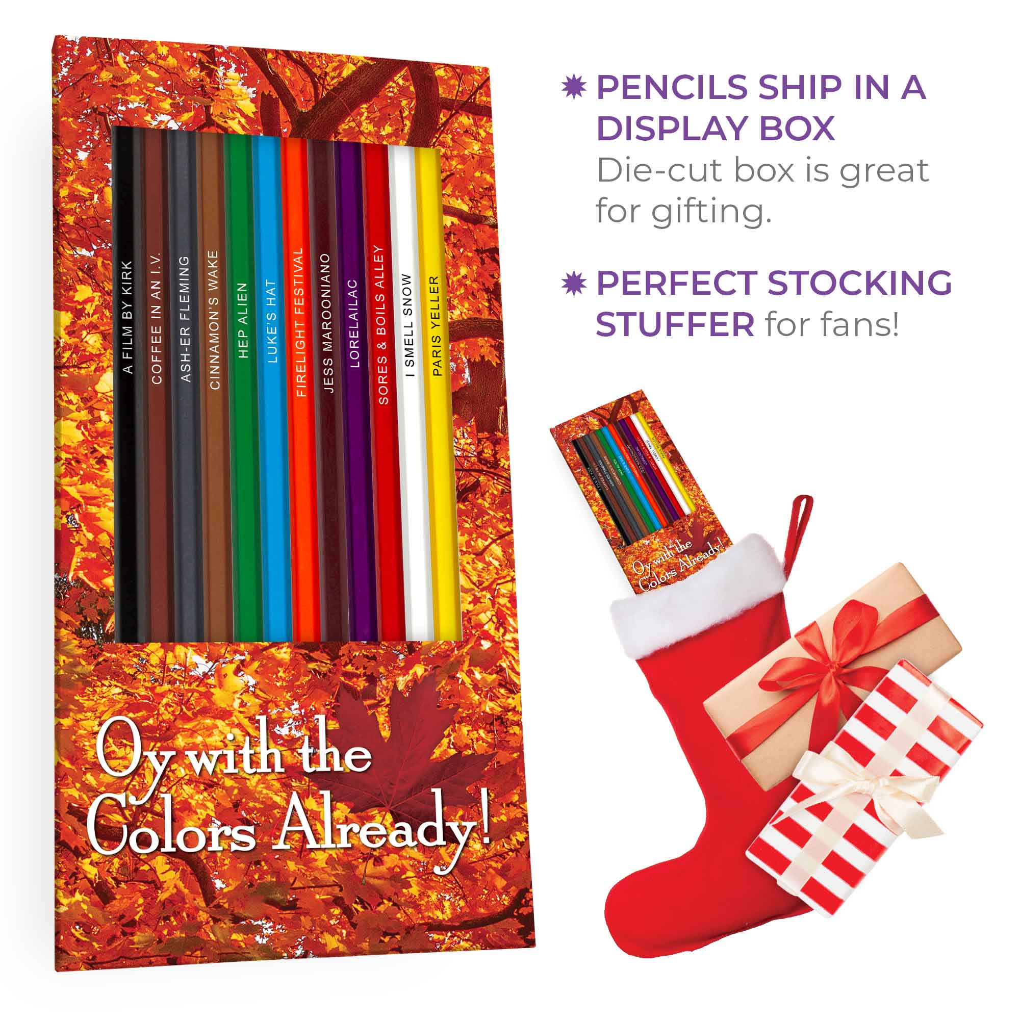 Oy With The Colors Already! Colored Pencils for Fans of Gilmore Girls