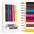 Shades of Anatomy Colored Pencils for Fans of Grey's Anatomy
