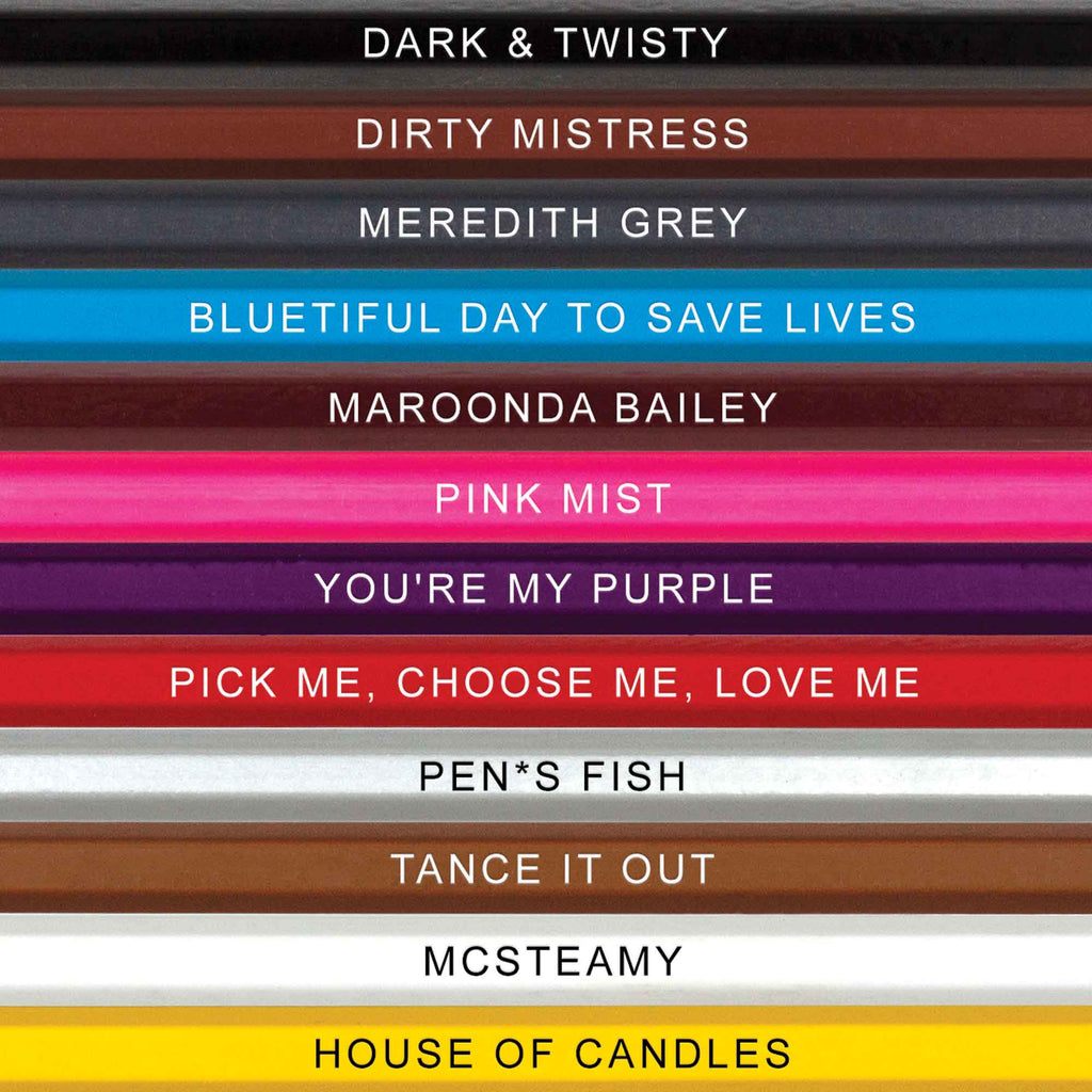Shades of Anatomy Colored Pencils for Fans of Grey's Anatomy
